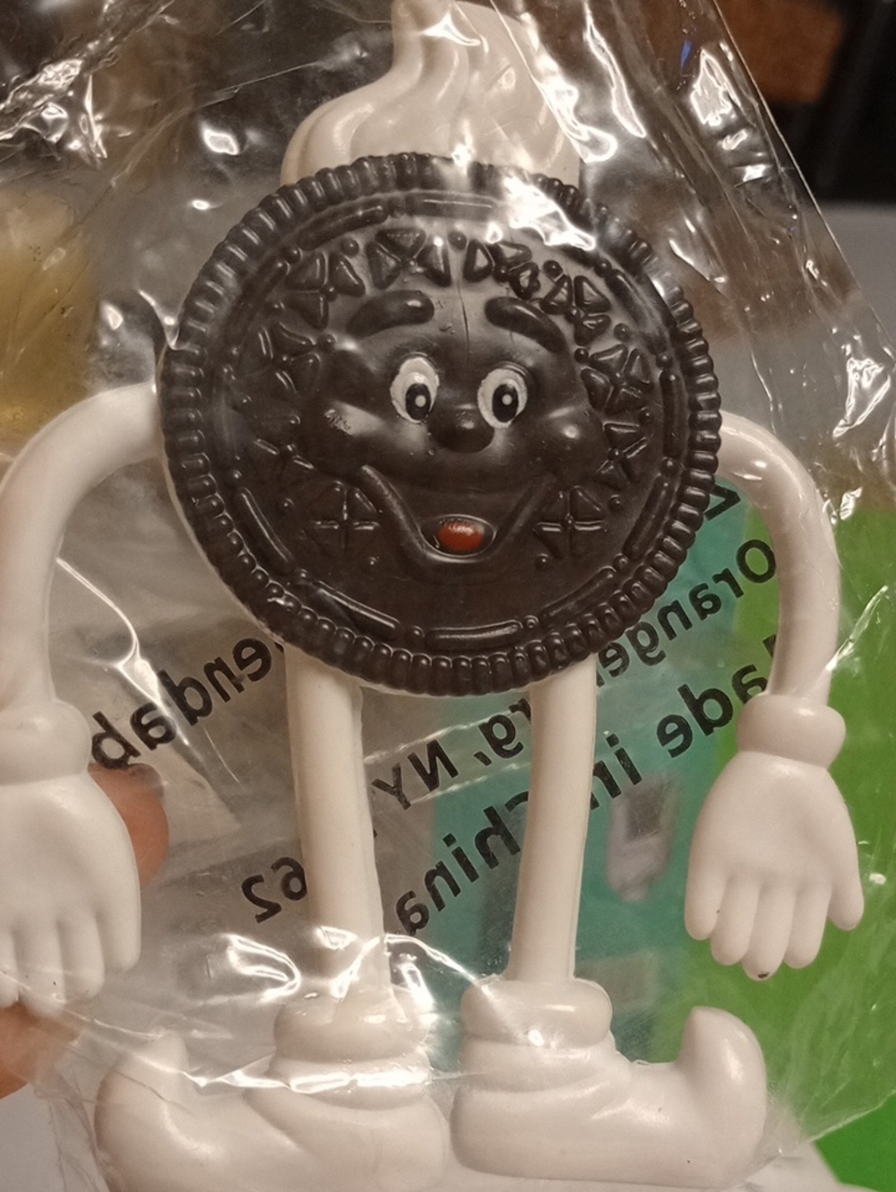 Oreo Cookies Bendable Character Figurine - Lot Of 6 (2010) Collectible